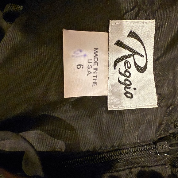 ❤️🖤 Vintage Y2K Red & Black Glitter Overlay Gown 🖤❤️ - Picture 7 of 11